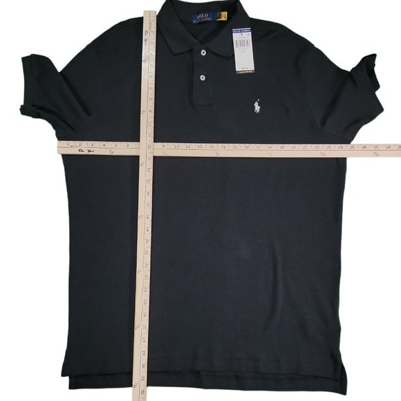 Polo Ralph Lauren Mens Black Cotton Short Sleeves Sz L/G - Picture 5 of 5